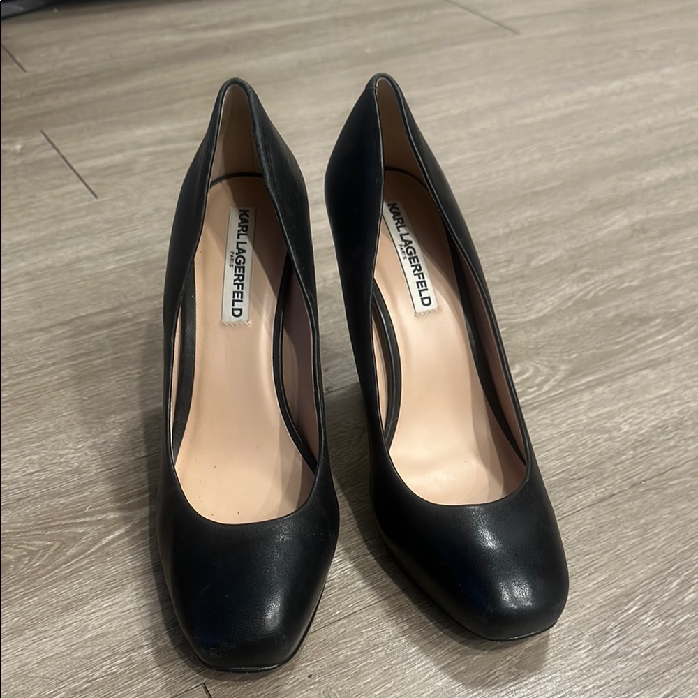 Karl Lagerfeld Black Women's Shoes